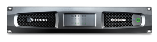 DCI4X600 4CH POWER AMPLIFIER 600W @ 4OHM, 70V, & 100V PER CHANNEL / 1200W BRIDGE MONO MODE / 2RU